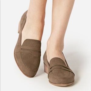 Olive Kris Flat Loafers